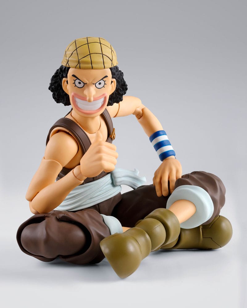 One Piece S.H.Figuarts Actionfigur Usopp Romance Dawn Ver. 15 cm - Smalltinytoystore