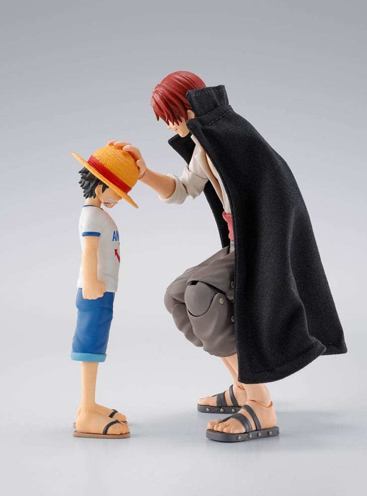 One Piece S.H.Figuarts Actionfiguren 2er-Pack Shanks & Monkey D. Luffy Childhood Ver. - Smalltinytoystore