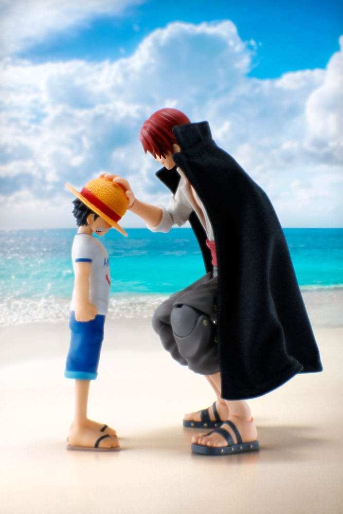 One Piece S.H.Figuarts Actionfiguren 2er-Pack Shanks & Monkey D. Luffy Childhood Ver. - Smalltinytoystore