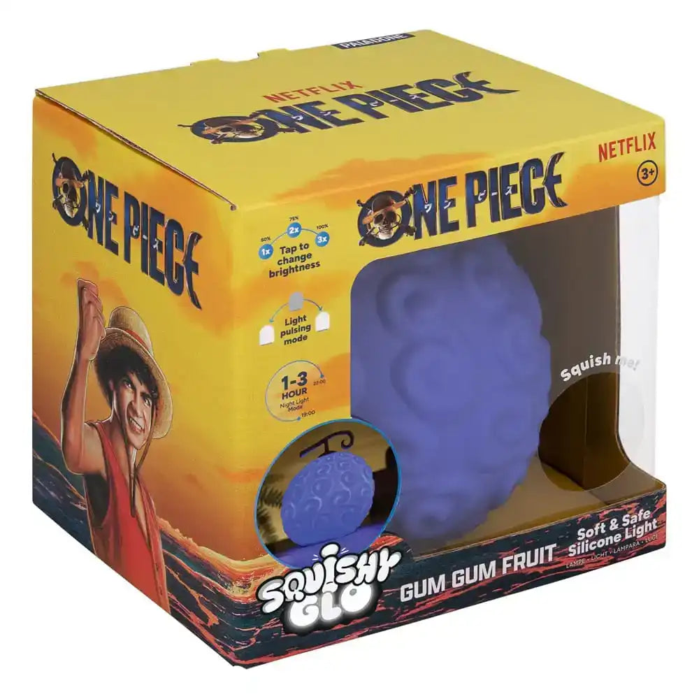 One Piece Squishy Glo Silikon-Leuchte Gum Gum Fruit 15 cm - Smalltinytoystore