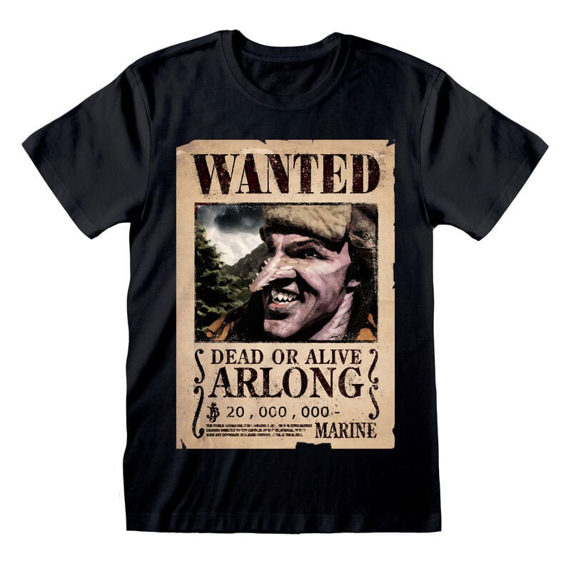 One Piece T-Shirt Arlong Wanted Poster - Smalltinytoystore