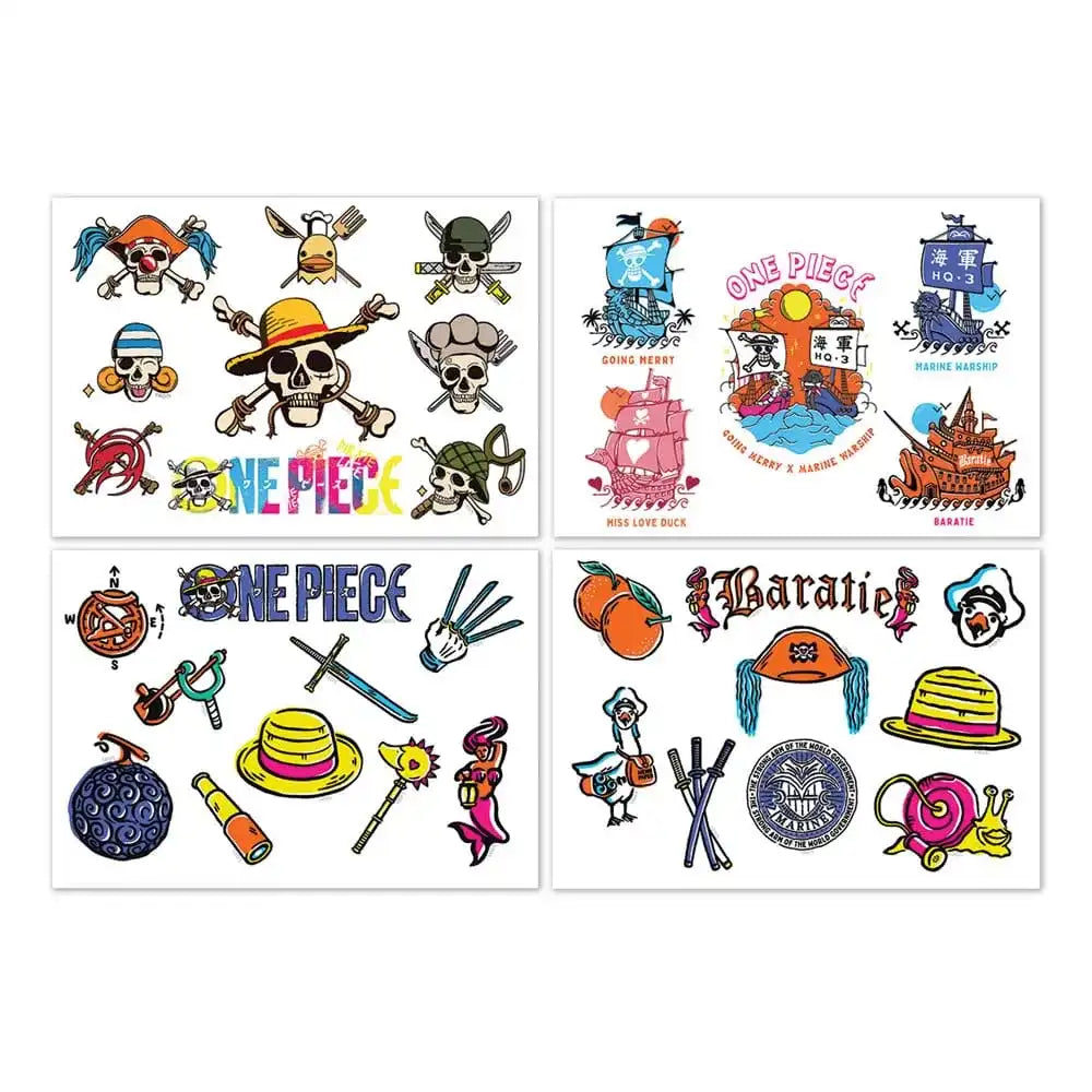 One Piece Tech Sticker Pack - Smalltinytoystore