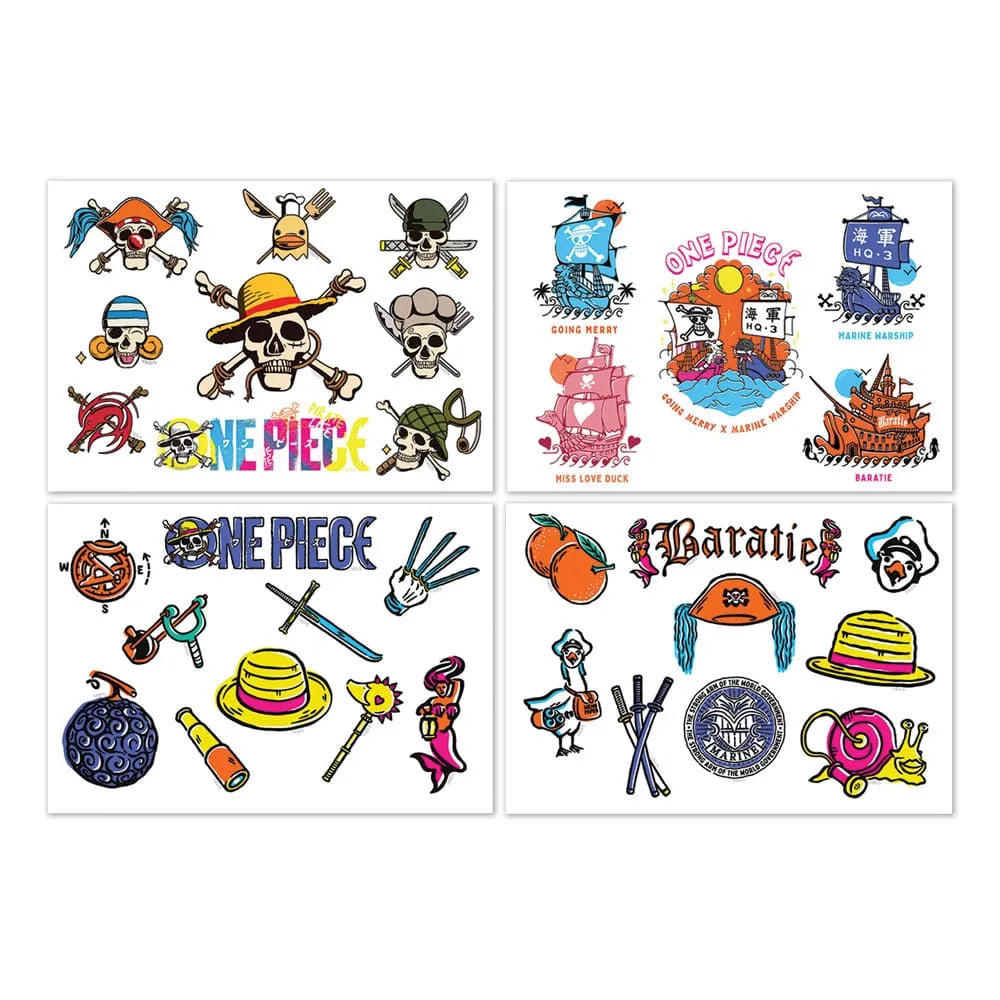 One Piece Tech Sticker Pack - Smalltinytoystore