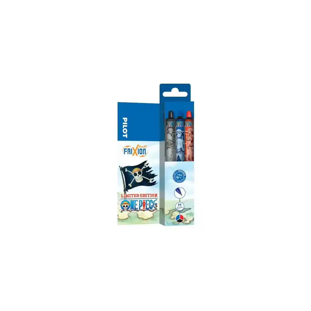 One Piece Tintenroller 3er-Pack FriXion Ball+ Limited Edition LE 0.7 - Smalltinytoystore