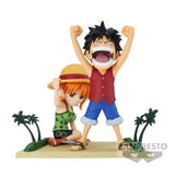 One Piece: WCF Log Stories - Luffy & Nami Figure - Smalltinytoystore