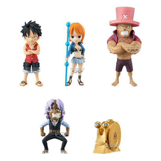 One Piece WCF Minifiguren 7 cm Enies Lobby 1 Display (12) - Smalltinytoystore