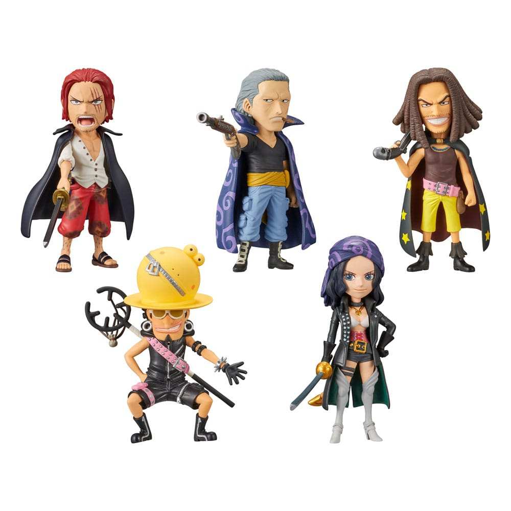 One Piece WCF Minifiguren 7 cm Film Red Volume 3 Display (12) - Smalltinytoystore