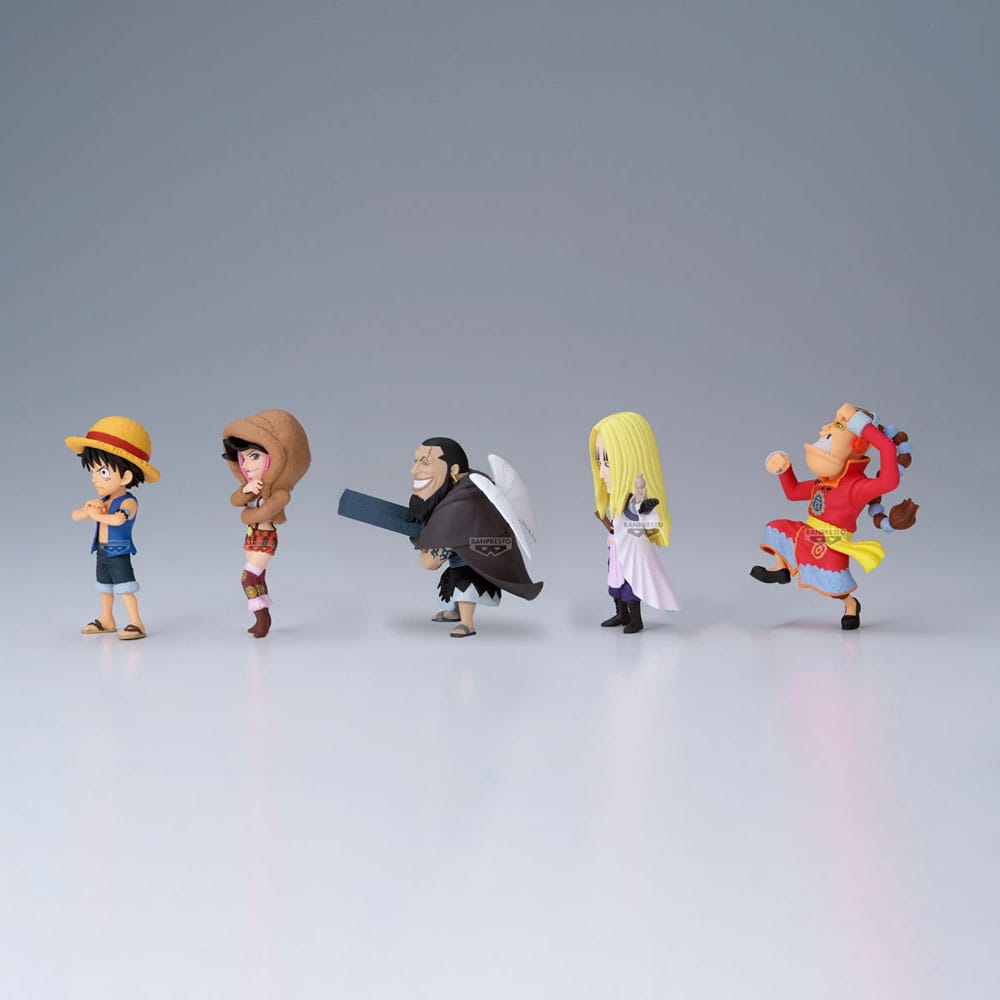 One Piece WCF Minifiguren 7 cm Sabaody Island The Worst Generation Display (12) - Smalltinytoystore
