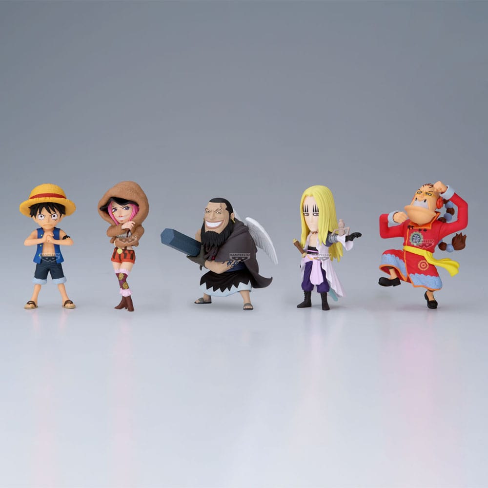 One Piece WCF Minifiguren 7 cm Sabaody Island The Worst Generation Display (12) - Smalltinytoystore