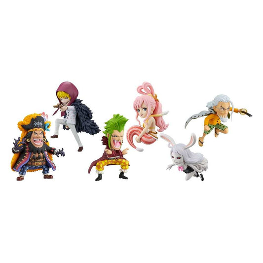 One Piece WCF Minifiguren 7 cm The Great Pirates - 100 Landscapes Volume 7 Display (12) - Smalltinytoystore