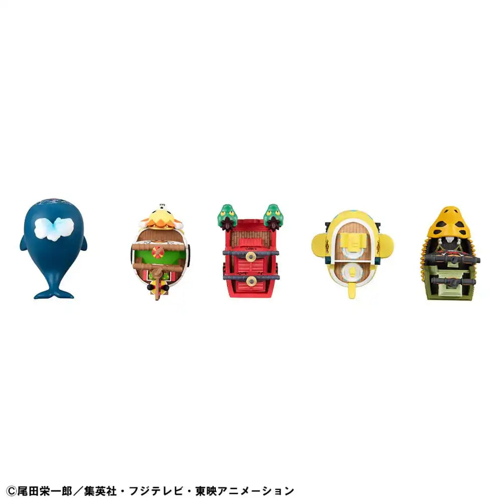 One Piece Yuracolle Series Sammelfiguren 5er-Pack Grand Line Vol. 2 6 cm - Smalltinytoystore