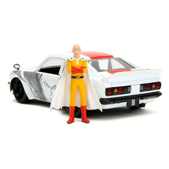 One Punch Man Diecast Modell 1/24 1974 Mazda RX-3 - Smalltinytoystore