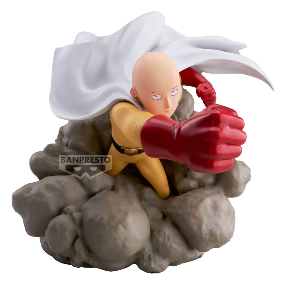 One-Punch Man Diorama PVC Statue Saitama 15 cm - Smalltinytoystore