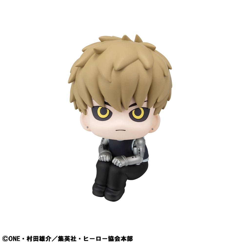 One Punch Man Look Up PVC Statue Genos 11 cm - Smalltinytoystore