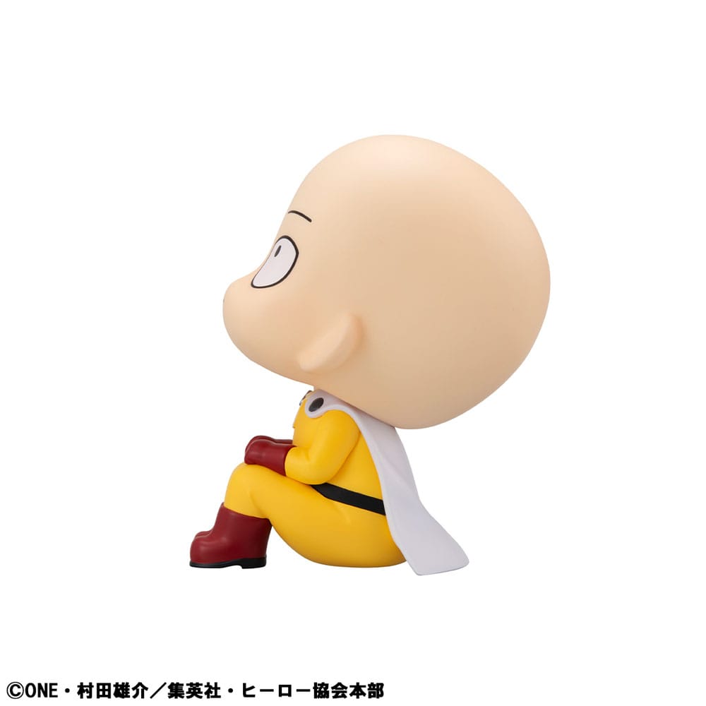 One Punch Man Look Up PVC Statue Saitama 11 cm - Smalltinytoystore