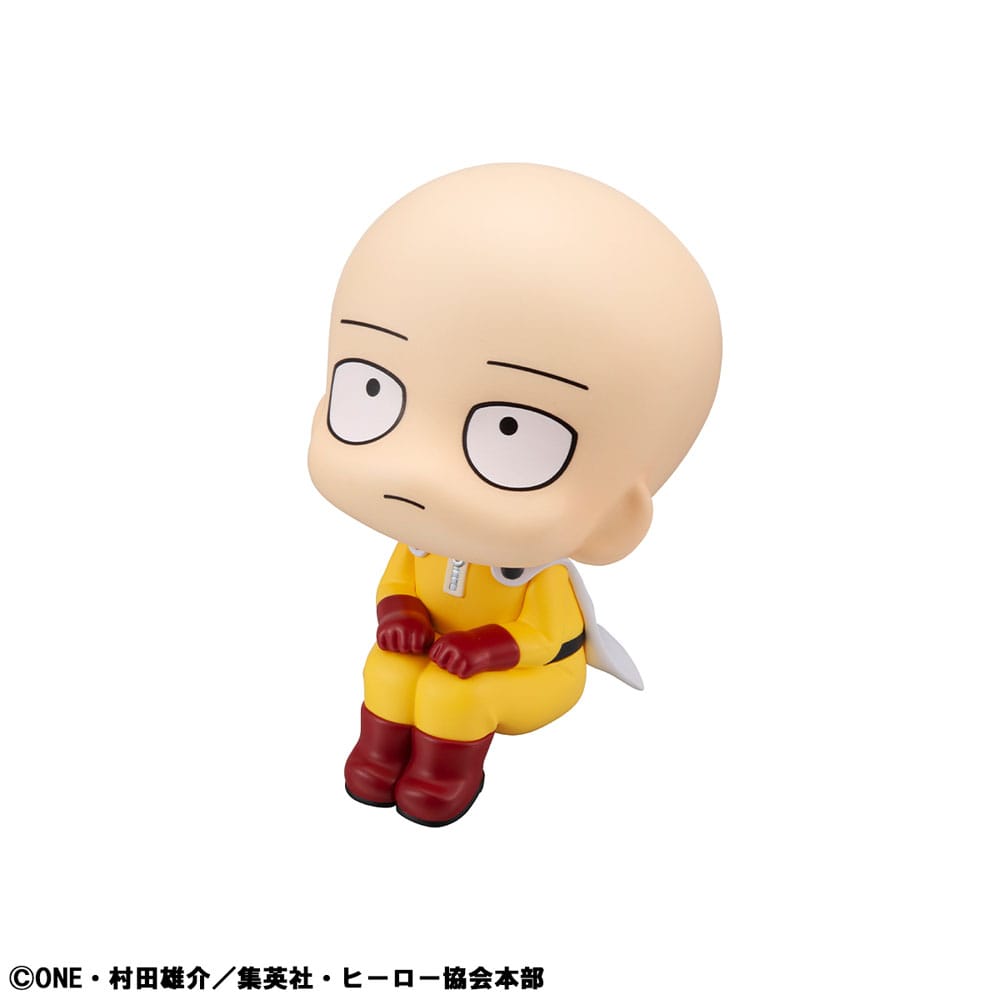 One Punch Man Look Up PVC Statue Saitama 11 cm - Smalltinytoystore