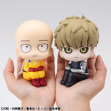 One Punch Man Look Up PVC Statue Saitama & Genos 11 cm (with gift) - Smalltinytoystore