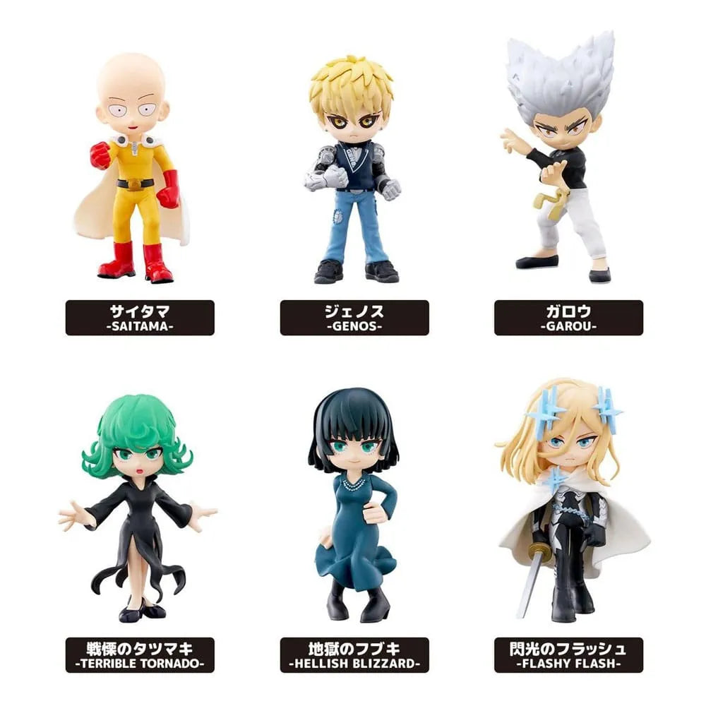 One Punch Man PalVerse PVC Figuren Vol. 02 9 cm Sortiment (6) - Smalltinytoystore