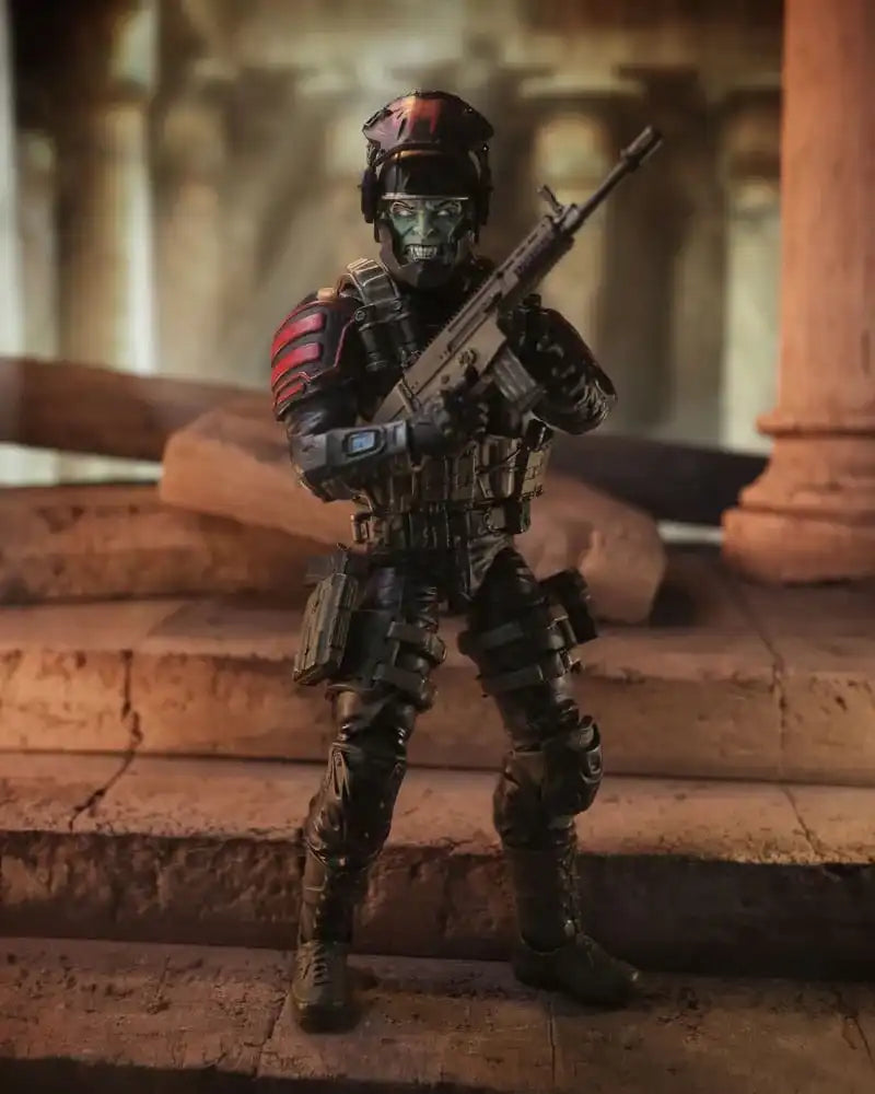 Operation: Monster Force Actionfigur 1/12 Delta Red Nocturnal Operations Trooper 15 cm - Smalltinytoystore