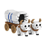 Oregon Trail POP! Rides Super Deluxe Vinyl Figur Ox & Wagon 15 cm - Smalltinytoystore