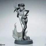 Original Artist Series Statue Devil Girl (Black and White Variant) 30 cm - Smalltinytoystore