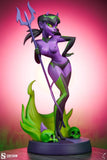 Original Artist Series Statue Devil Girl (Purple and Green Variant) 30 cm - Smalltinytoystore
