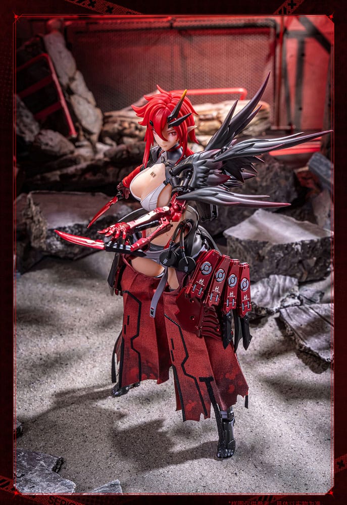 Original Character Actionfigur 1/9 Wolf-Mastiff Force Karas Samurai 20 cm - Smalltinytoystore