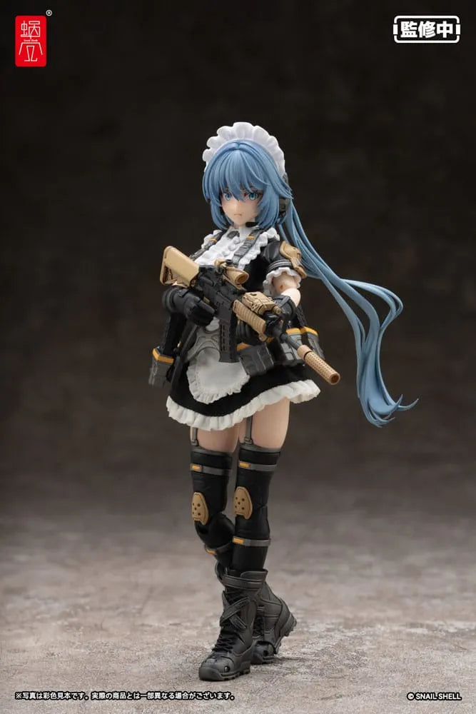 Original Character Actionfigur Kit 1/12 RA-02 Tactical Maid Kazune Tokiwa 16 cm - Smalltinytoystore
