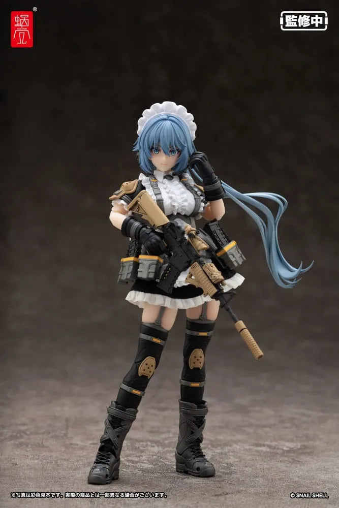 Original Character Actionfigur Kit 1/12 RA-02 Tactical Maid Kazune Tokiwa 16 cm - Smalltinytoystore