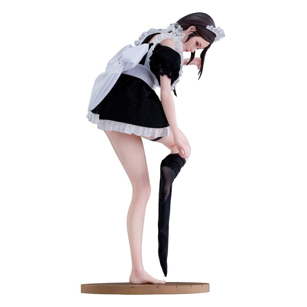 Original Character Dress Series PVC Statue 1/6 She is real Water Droplet Maid 27 cm - Smalltinytoystore