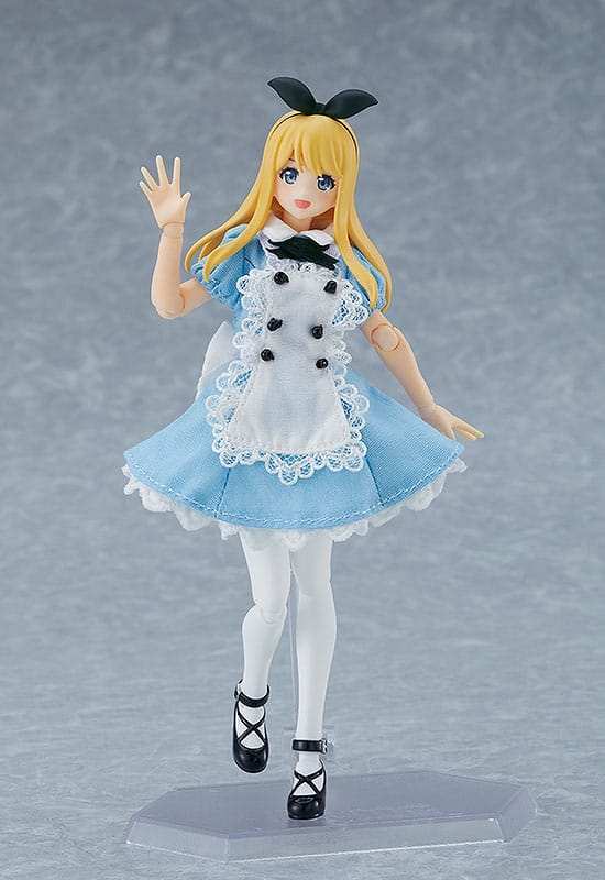 Original Character Figma Actionfigur Female Body (Alice) with Dress and Apron Outfit 13 cm - Smalltinytoystore