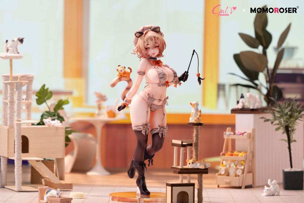Original Character Gal.V x Momoroser Statue 1/6 Migu-chan illustration by freng 28 cm - Smalltinytoystore
