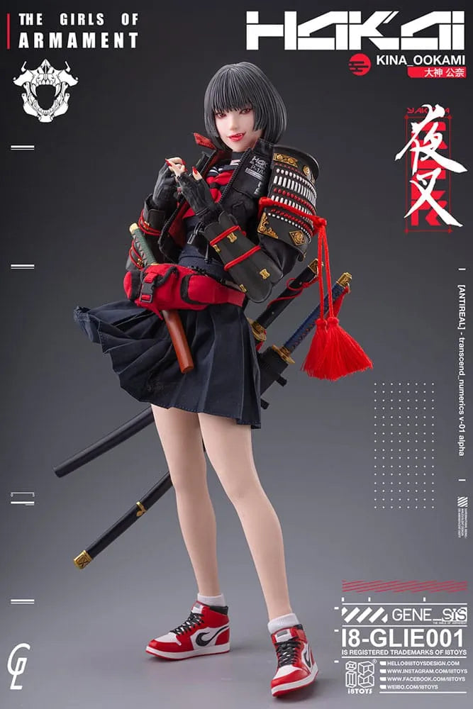 Original Character i8Toys x Gharliera Actionfigur 1/6 The Girls of Armament Kina Ookami 28 cm - Smalltinytoystore