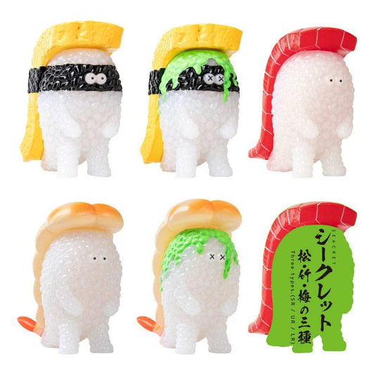 Original Character Minifiguren 1/1 Real Sushi Size 7 cm Sushi Monster Sortiment (6) - Smalltinytoystore
