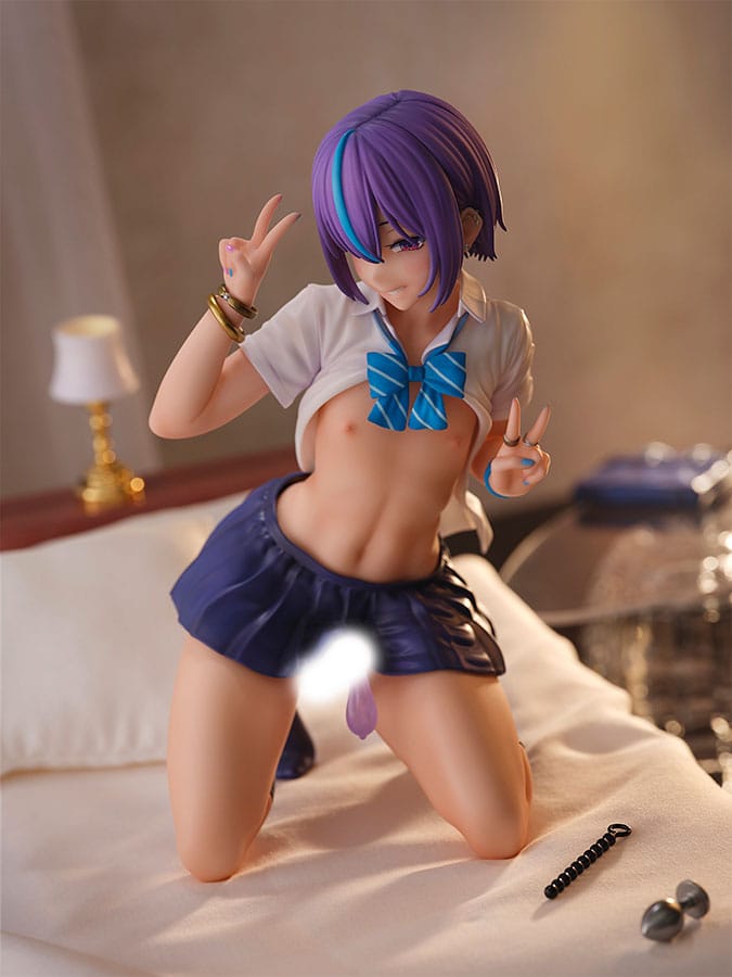 Original Character Okane ga Daisuki Series Statue 1/6 Toa-kun Illustration by meme50 19 cm - Smalltinytoystore