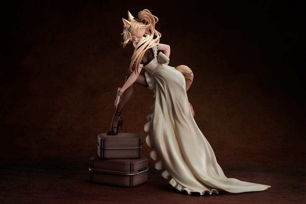 Original Character PVC Statue 1/4 Battle Maid Different Species Leopard Cat Maria 40 cm - Smalltinytoystore