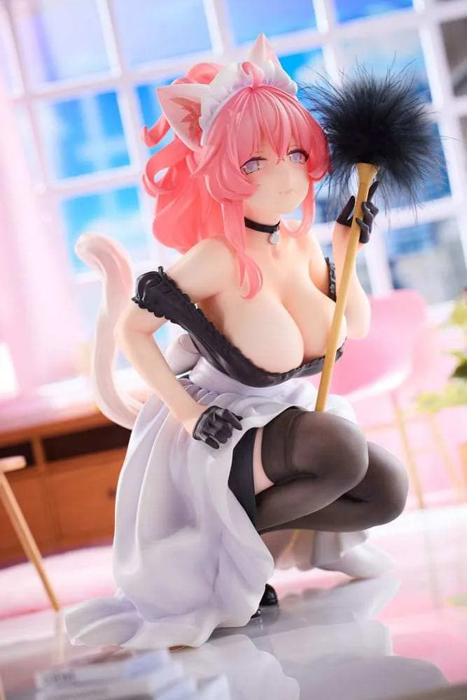 Original Character PVC Statue 1/4 Cat´s Thought Maid Cat Mochan 24 cm - Smalltinytoystore