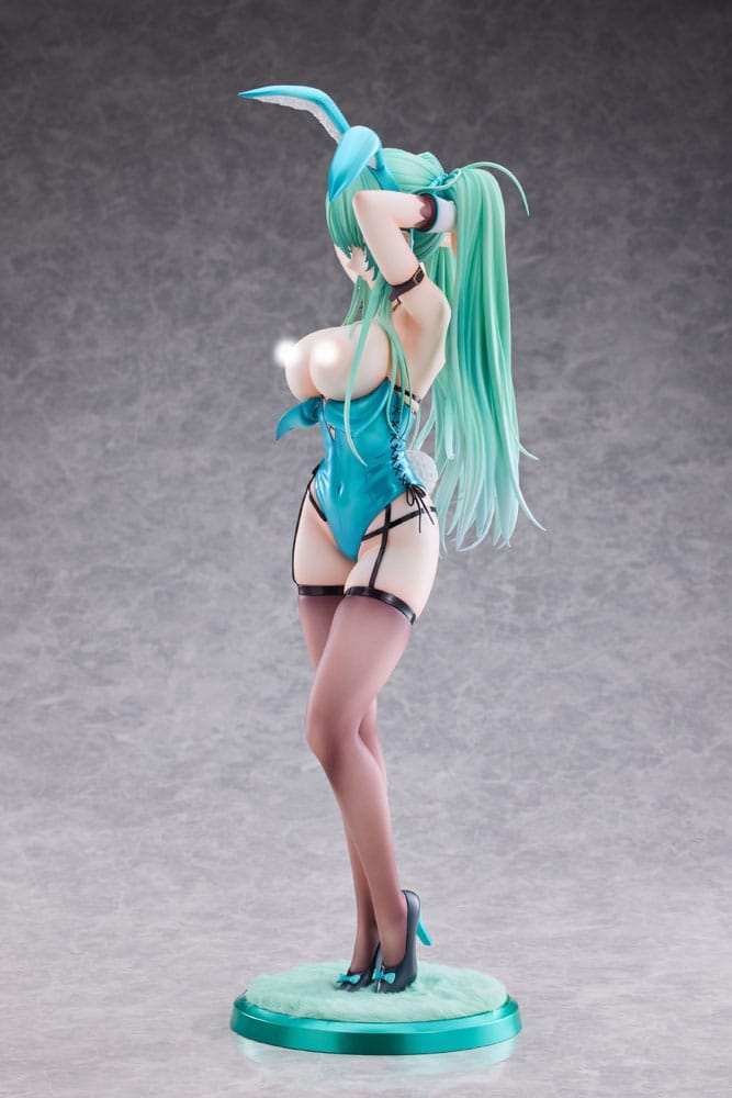 Original Character PVC Statue 1/4 Green Twin Tail Bunny-chan 43 cm - Smalltinytoystore