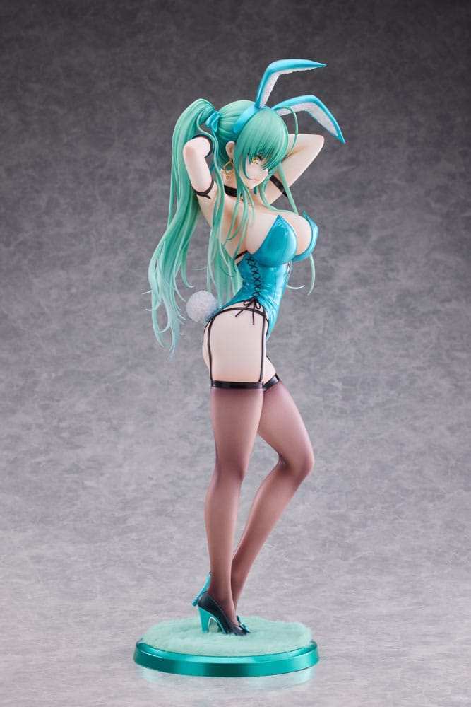Original Character PVC Statue 1/4 Green Twin Tail Bunny-chan 43 cm - Smalltinytoystore