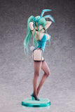 Original Character PVC Statue 1/4 Green Twin Tail Bunny-chan 43 cm - Smalltinytoystore