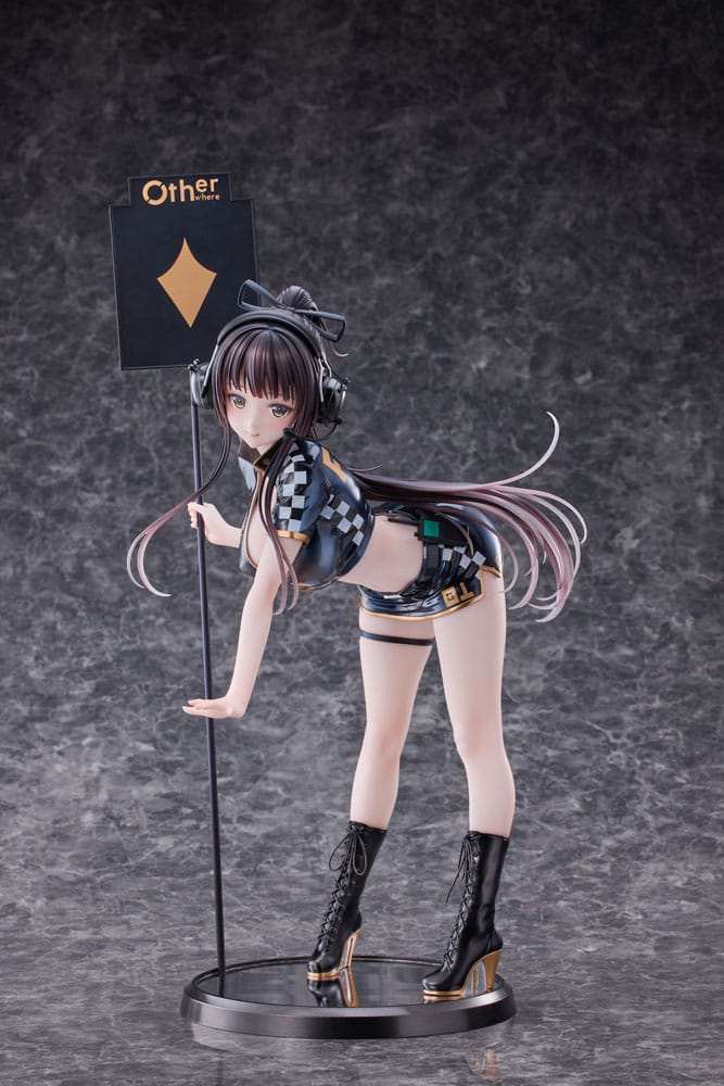 Original Character PVC Statue 1/4 Racing Girl Kurumizawa 43 cm - Smalltinytoystore