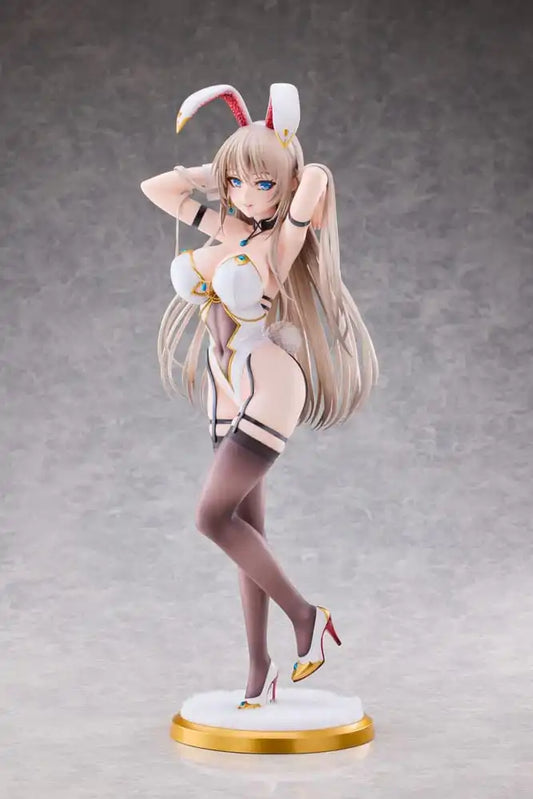 Original Character PVC Statue 1/4 White Bunny Onee-san Illustrated by sakiyamama Deluxe Ver. 43 cm - Smalltinytoystore