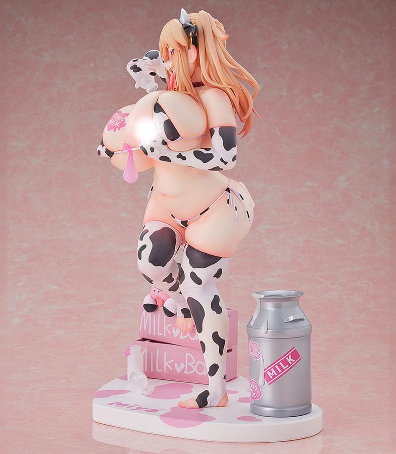 Original Character PVC Statue 1/5 Miya-chan Cow Costume Ver. 34 cm - Smalltinytoystore
