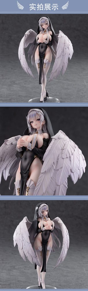 Original Character PVC Statue 1/6 Angel Sister Holy Wing Normal Edition 28 cm - Smalltinytoystore