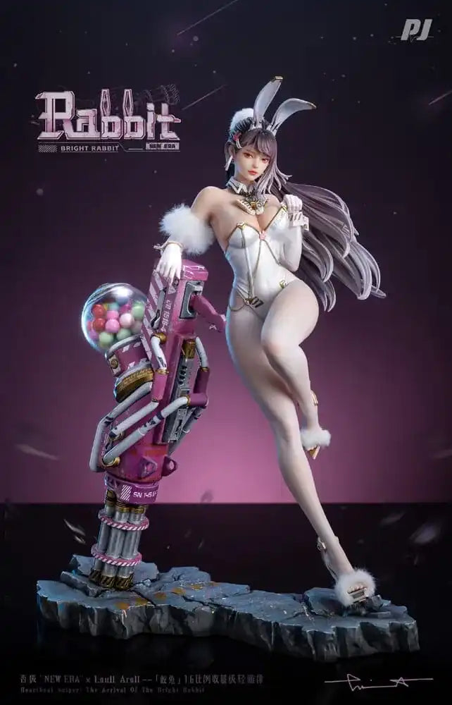 Original Character PVC Statue 1/6 Bright Rabbit Illustration by Loull Aroll x New Era 37 cm - Smalltinytoystore
