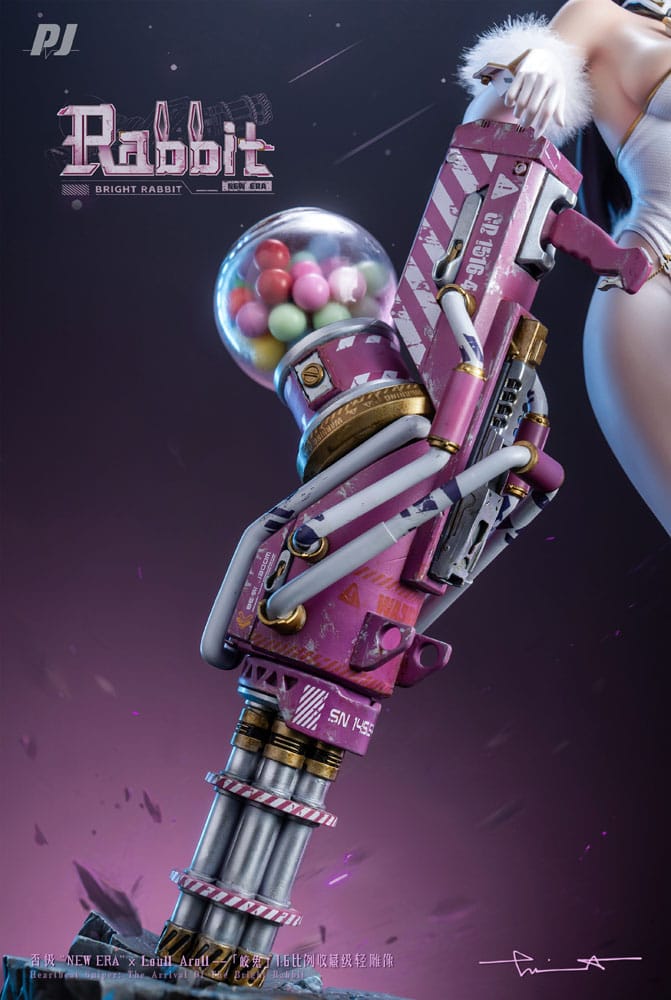 Original Character PVC Statue 1/6 Bright Rabbit Illustration by Loull Aroll x New Era 37 cm - Smalltinytoystore