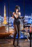 Original Character PVC Statue 1/6 Ishimi Yokoyama Black One-piece Dress Ver. illustration by Bara 28 cm - Smalltinytoystore