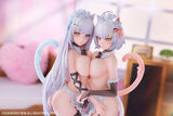 Original Character PVC Statue 1/6 Qing Xue & Chi Xue Illustrated by Yukineko 26 cm - Smalltinytoystore