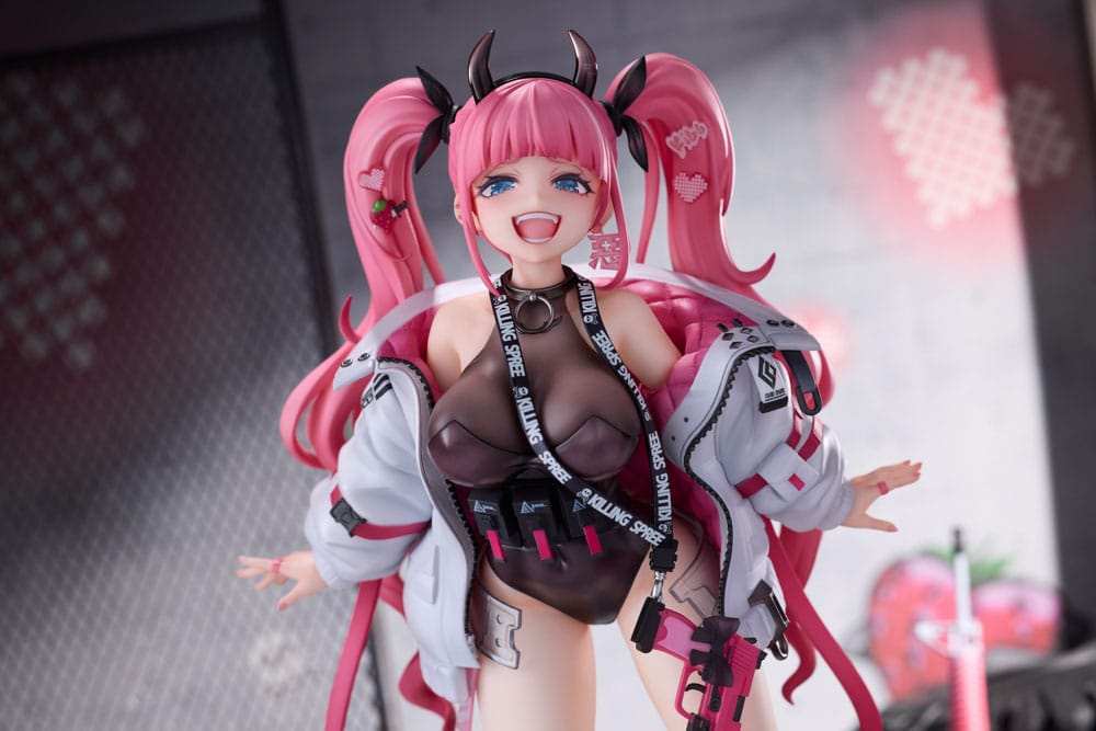 Original Character PVC Statue 1/6 Rampaging Twin-tail Arisa 26 cm - Smalltinytoystore