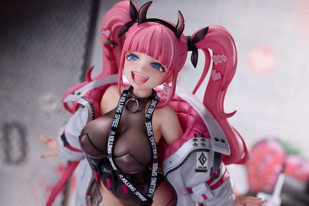 Original Character PVC Statue 1/6 Rampaging Twin-tail Arisa 26 cm - Smalltinytoystore